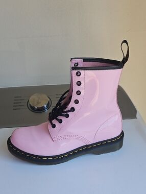 Dr Martens Doc Baby Pink Boots Women 9